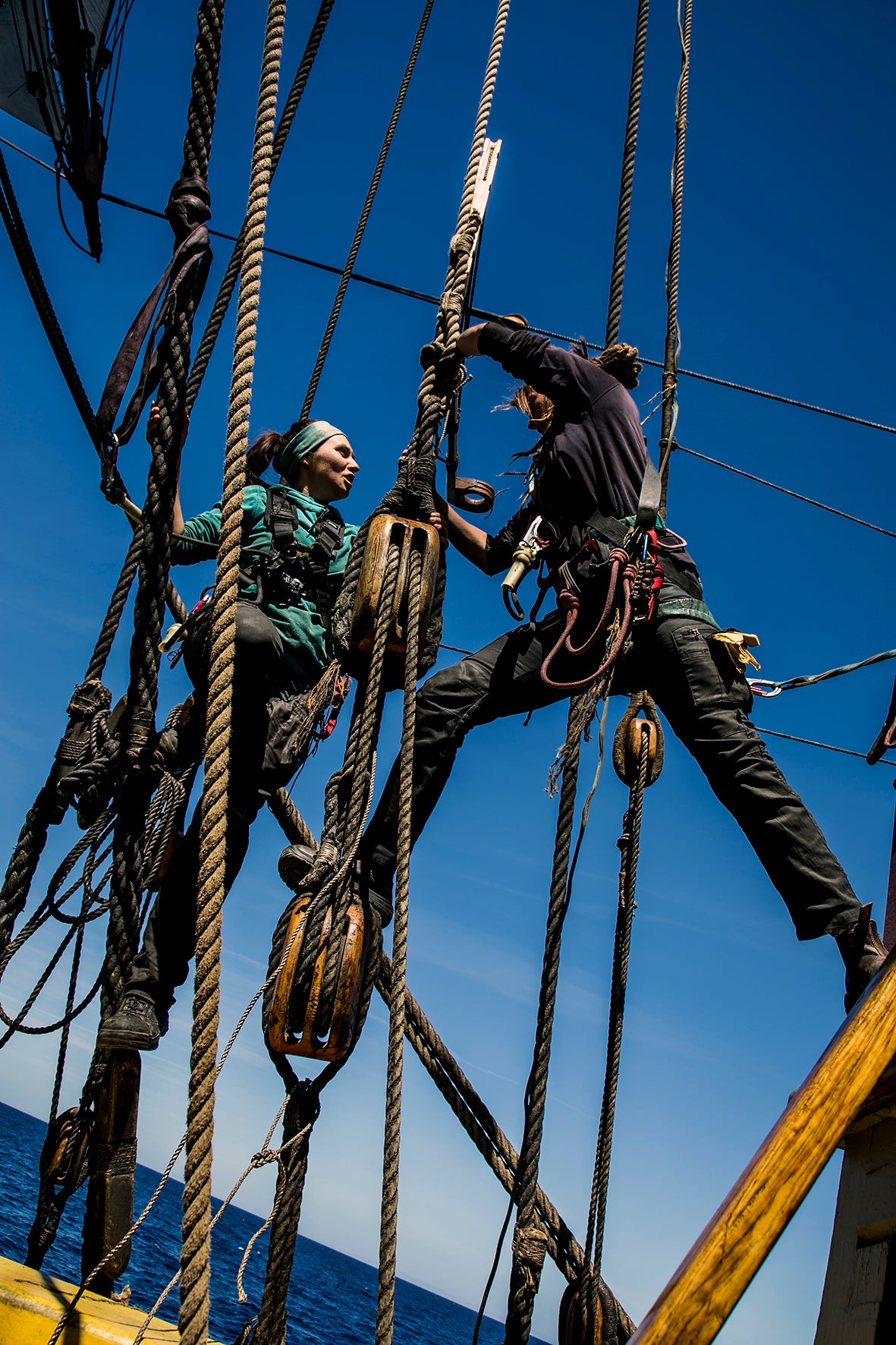 Clara et Camille, les funambules